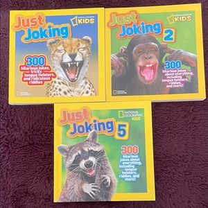 3 Books from the series Just Joking (1, 2, and 5)